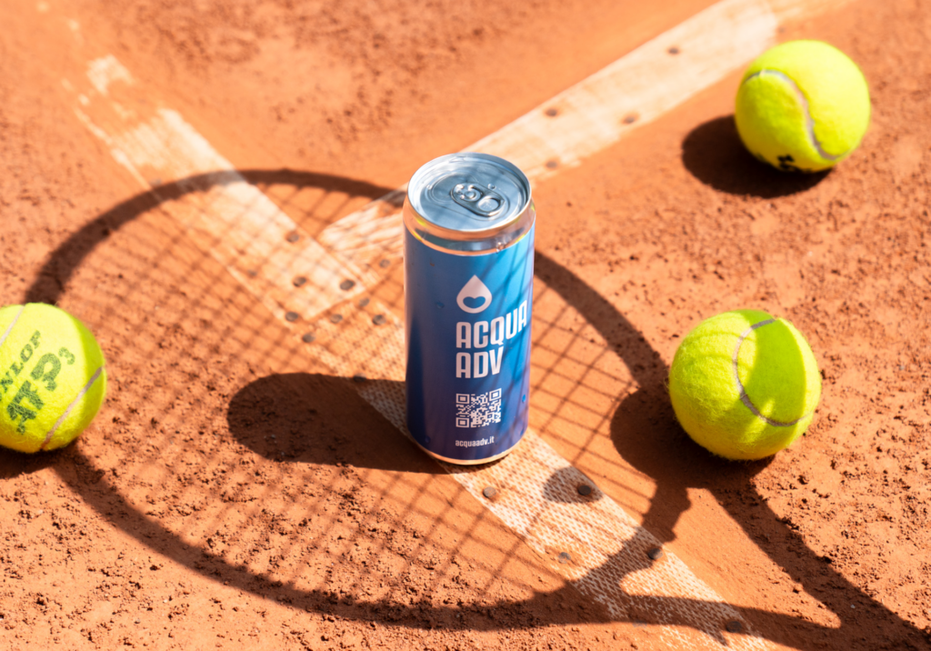 Acqua Adv agli Internazionali di Tennis: un'esperienza tra sport, talento e sostenibilità